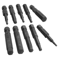 Drill Bit Set Hex Screwdrivers Alloy 5/32\\\