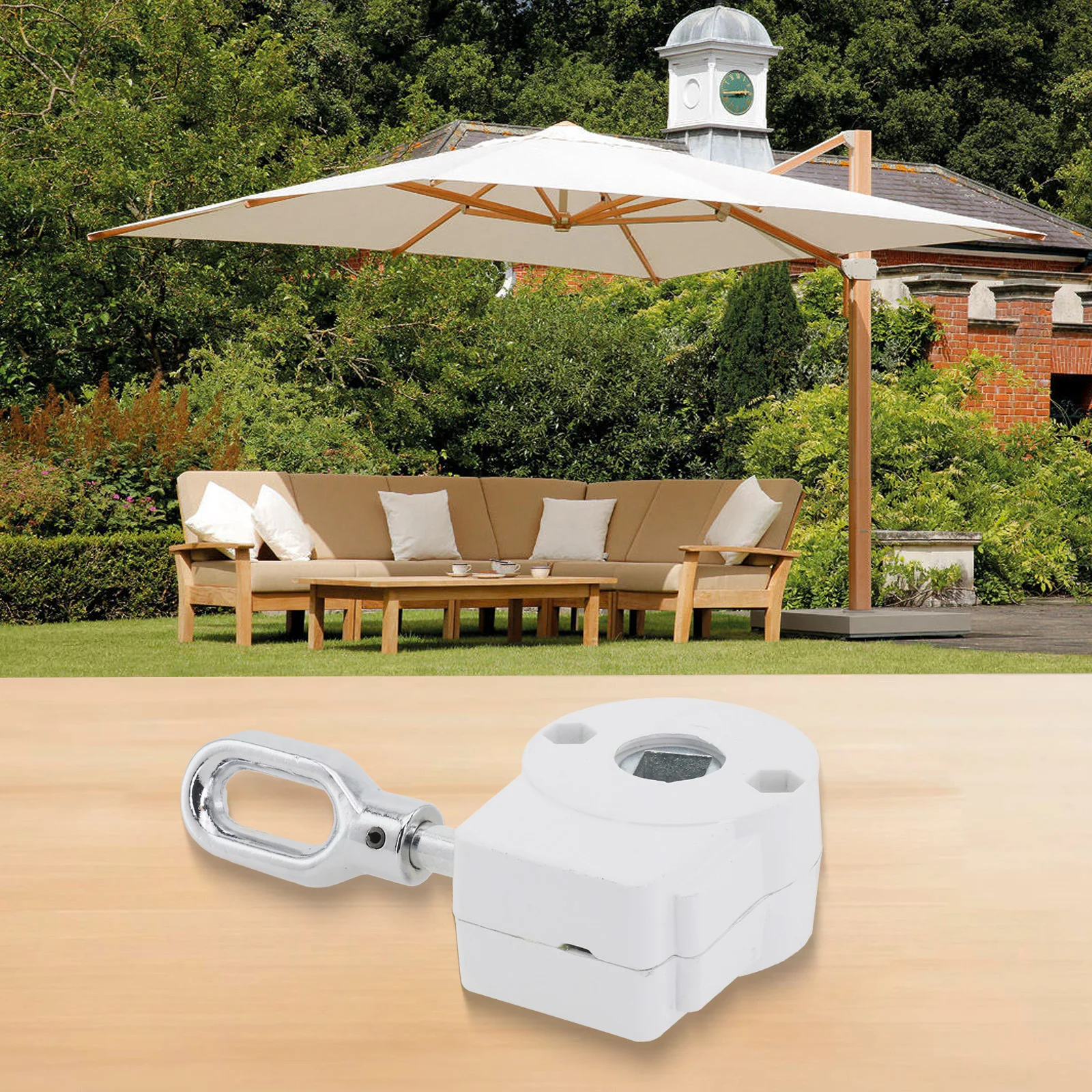 

Awning Worm Gear Easy Installation Equipment Gearbox Hassle-free Height Multi-function Outdoor Sunshade Adjustment