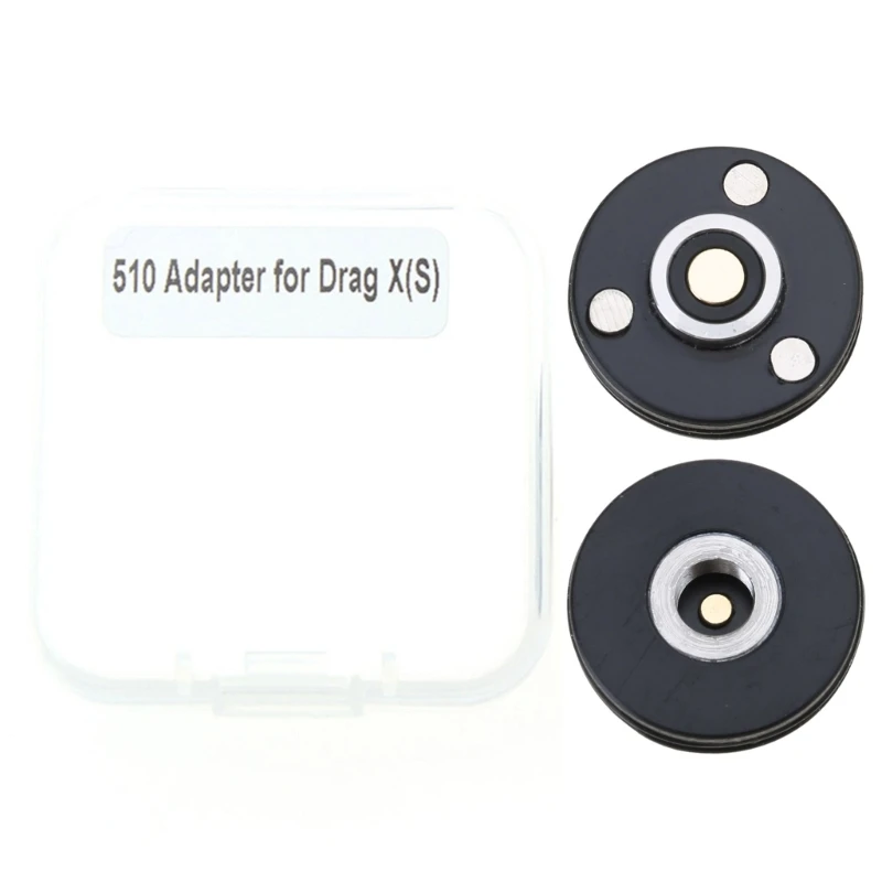 Adaptador para Drag X para Drag S Vape conector magnético latón para accesorios RTA Ecig