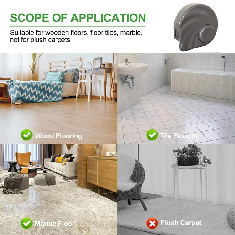 USB Vacuum Cleaner Laser Lights Hidden Pet Hair Cats Dog Fur Dust Display LED Lamp Universal Vacuum Cleaner Parts-Grey