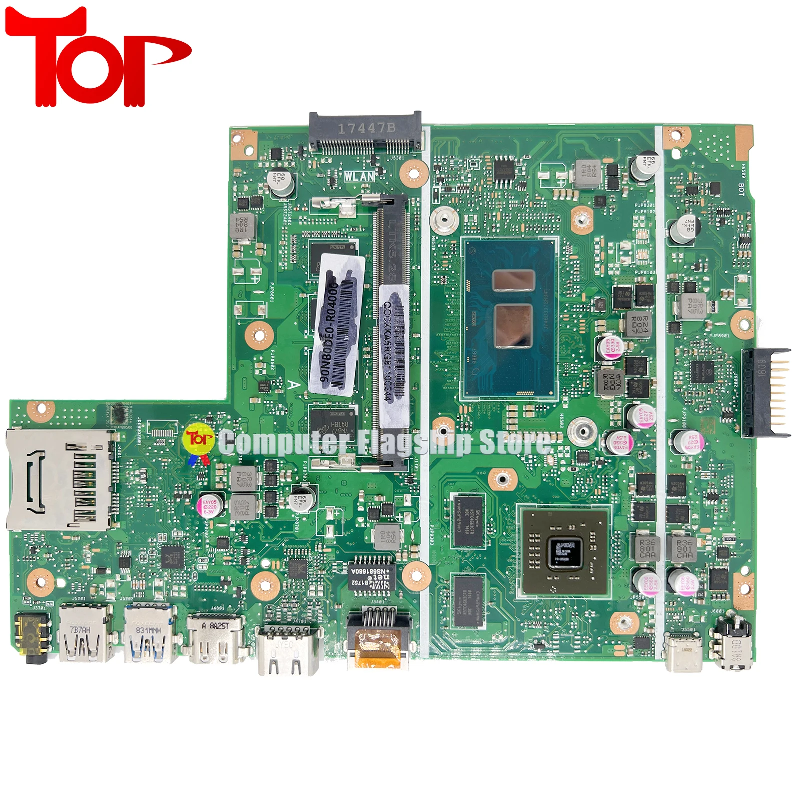 KEFU X540UP Laptop Motherboard For ASUS X540UPR F540U C520U VM592U I5-7200U I7-7500U I5-8250U I7-8550U 4G/8G 100% Working Testd