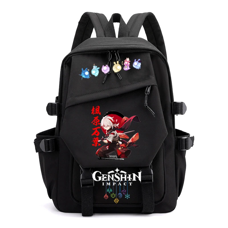 

The new original God anime peripheral schoolbag junior high school students fashion travel backpack female