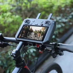 For DJI RC Pro/Smart Remote Controller Mavic 3/2 Mini/Air 2/2S With Screen Stand Bike Clip Bicycle Holder Bracket Monitor Clamp