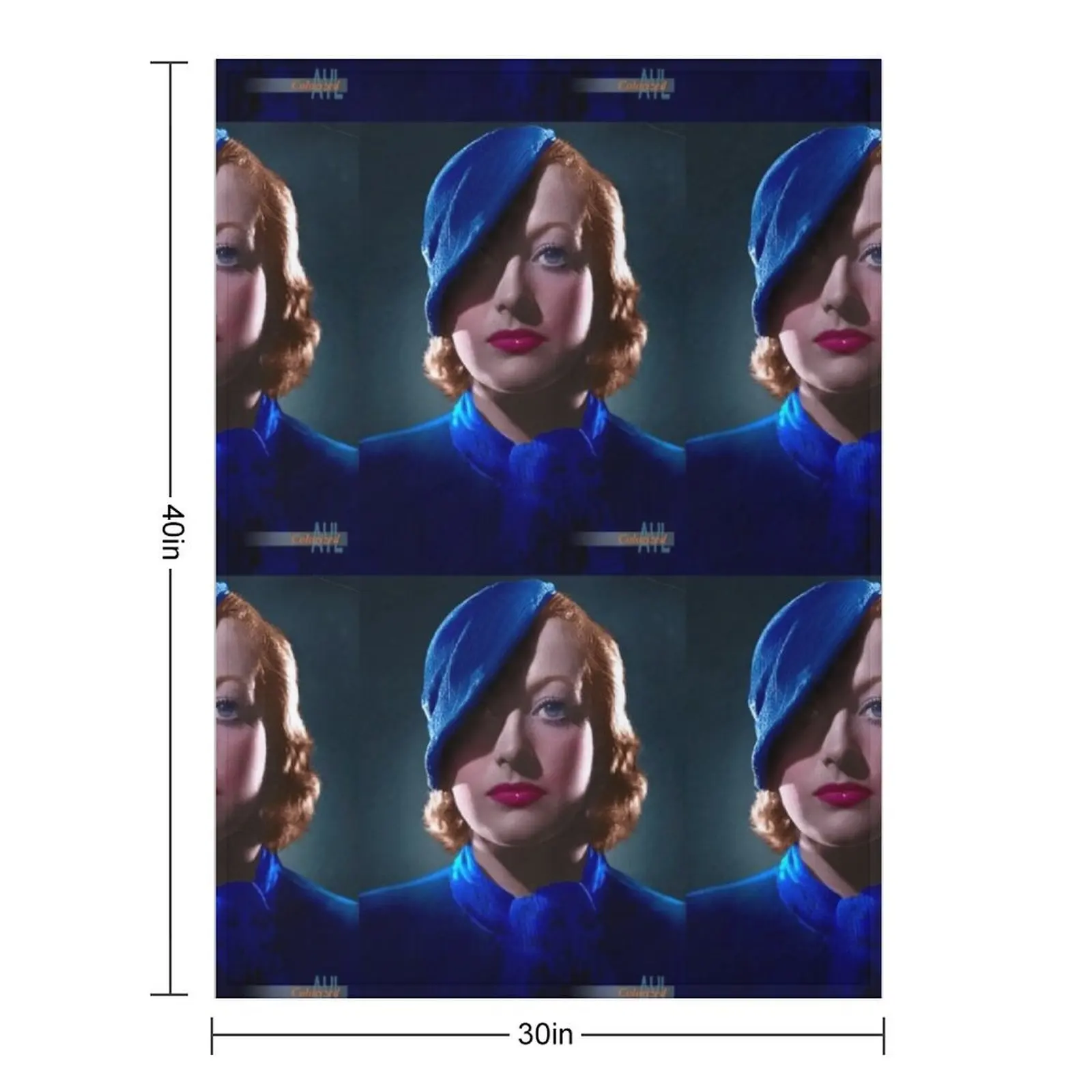 جوان كروفورد، 1933 رمي بطانية نزهة أريكة سرير بياضات سرير أرائك عصرية بطانيات