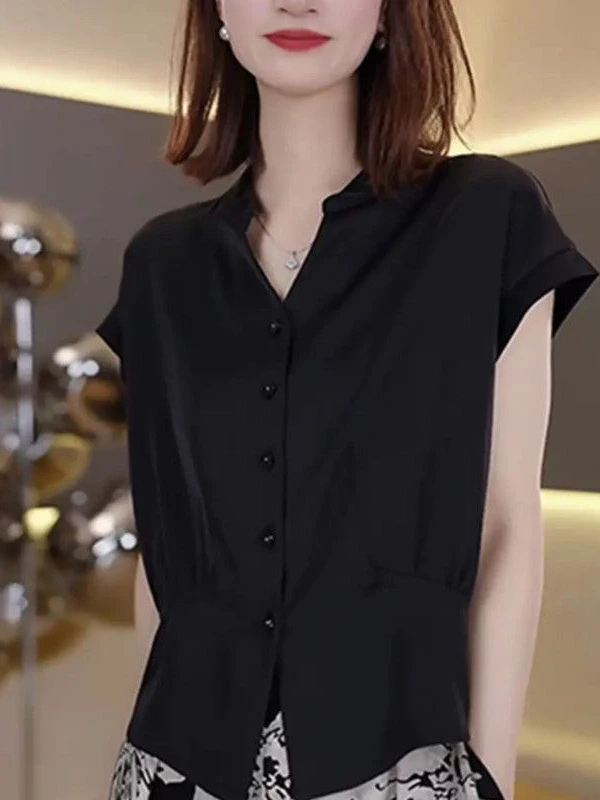 

Утягивающий ор Све открытый кардиган, топ, модная универсальная летняя футболка с застежкой талии для женщин, Sli Commute Sle