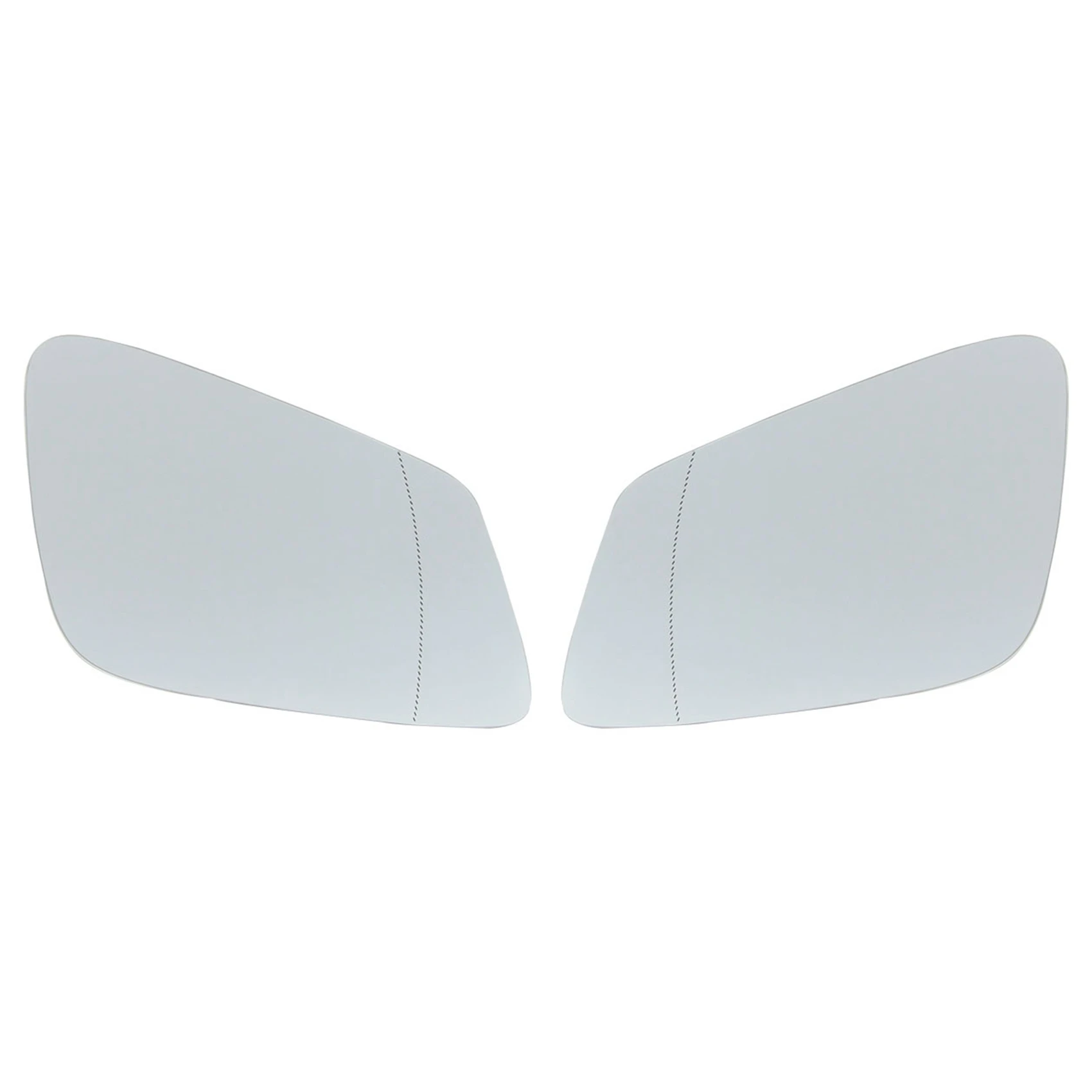 Car Rear View Mirror Glass Lens with Wire 4 Pins Left Right Heated for - E60 F06 F01 51167186587 51167186588