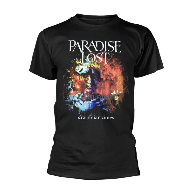 Paradise Lost Draconian Times Gothic Death Metal Tee T Shirt Mens Unisex New Men Cotton Colour Funny Printed