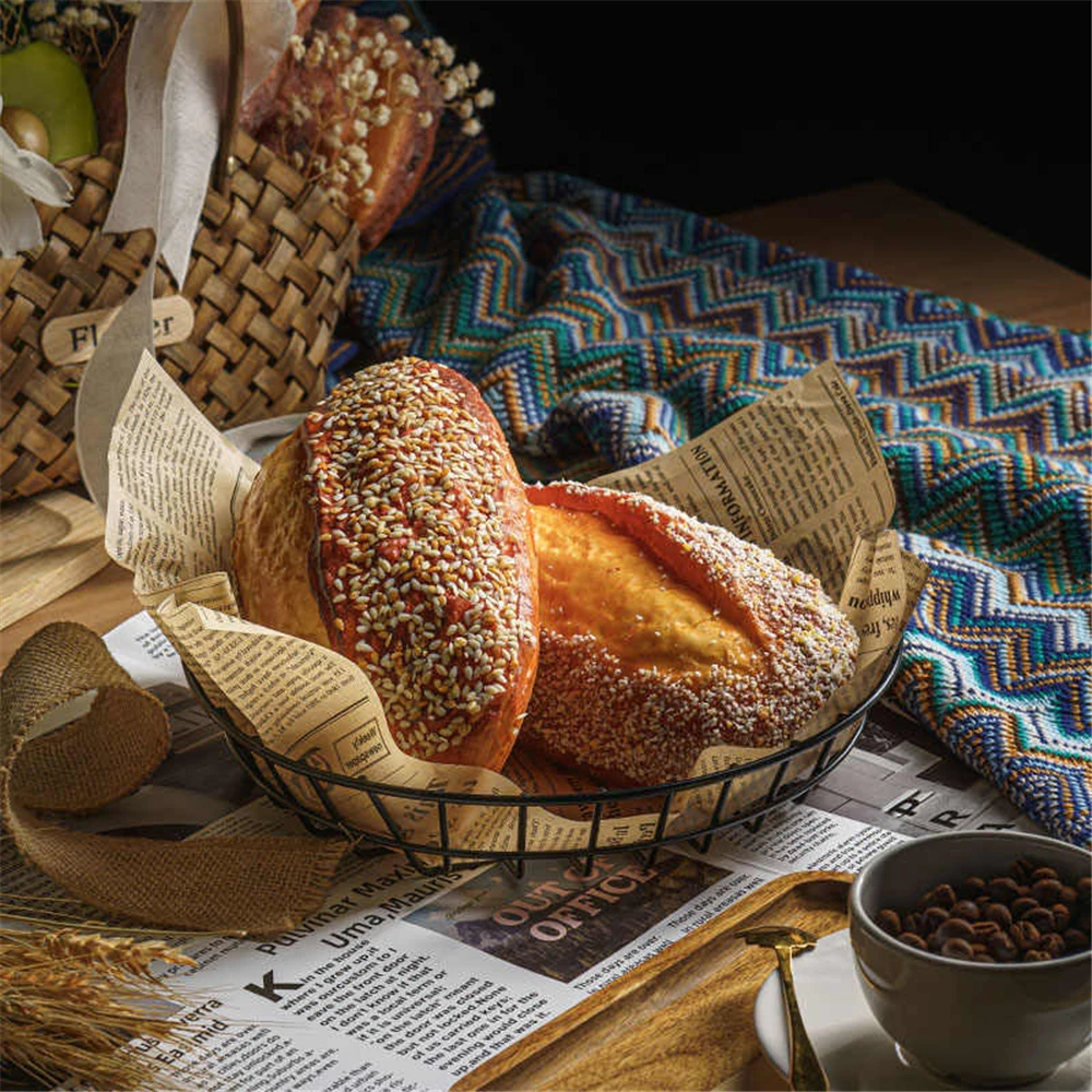 

realistic artificial pastry fake food prop photography cake bakery dessert shop store decor simulation Russian rye bread model