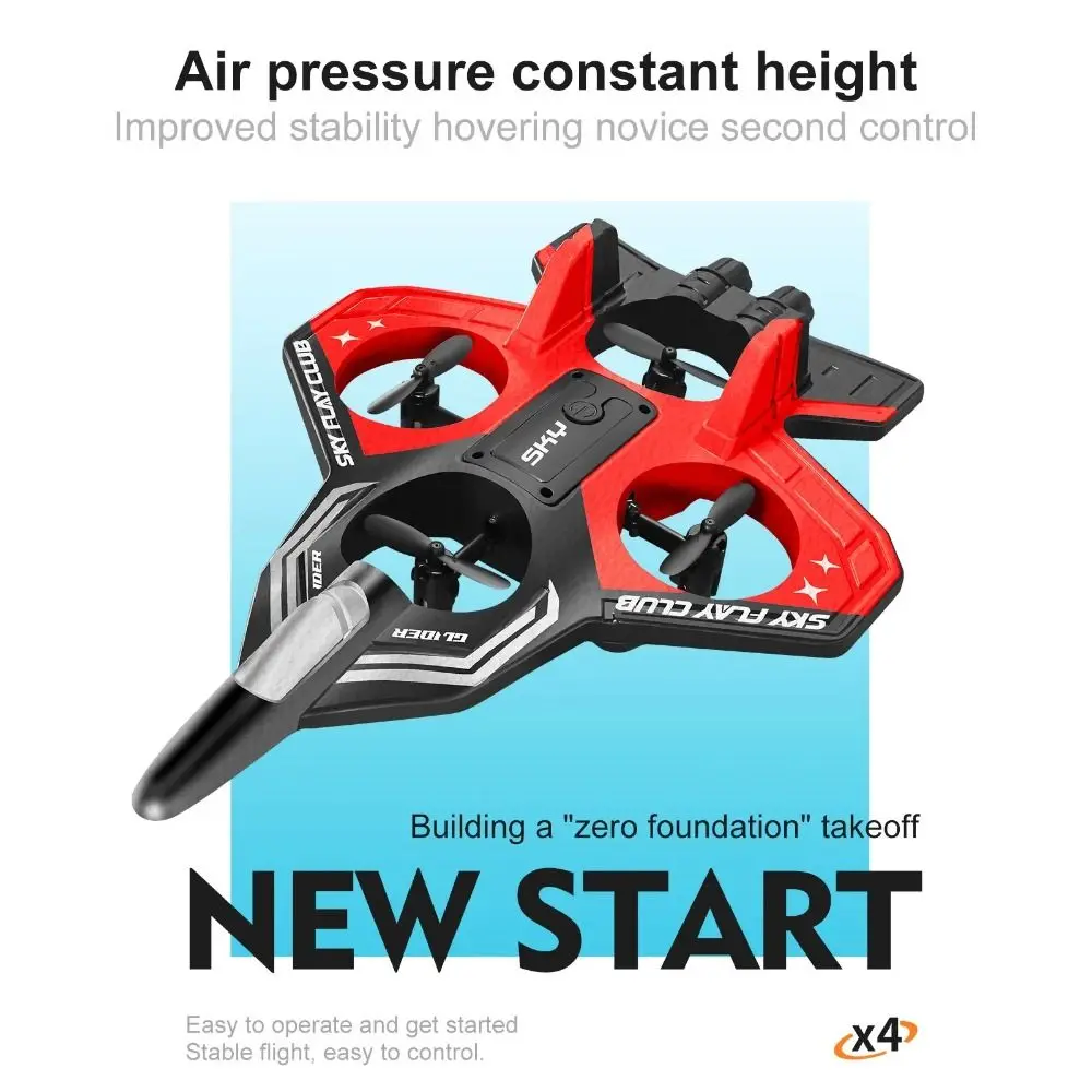 EPP Foam Fernbedienung Foam Fighter Gravity Sensing RC Drohnen Vier Motor Hubschrauber Spielzeug mit Licht wiederaufladbar