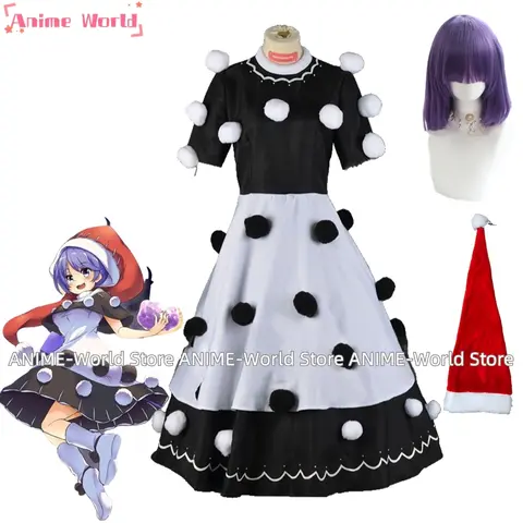 《Custom Size》Anime Touhou Project Doremy Cosplay Costume Wig Any Size With Hat