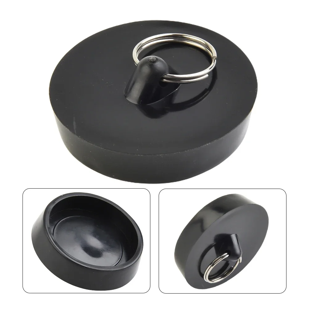 Replacement High-Quality Materials Rubber Stopper Rubber Sink Plug 38-45mm Drain Stain-Proof With Hanging Ring