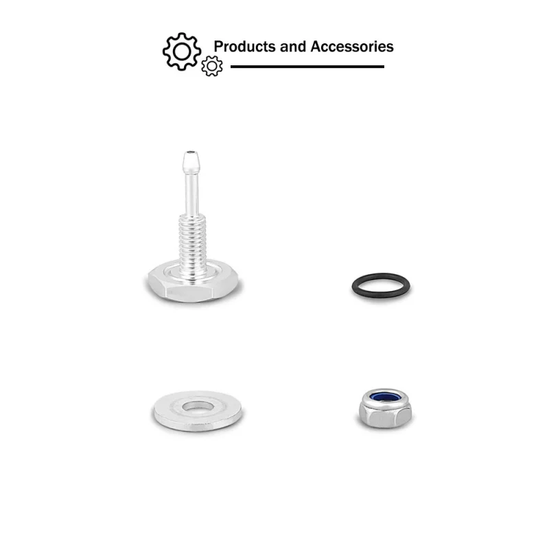 Turbo Boost Pressure Quick Tap Fitting Kit Press Source on Silicone Hose Nipple Vacuum