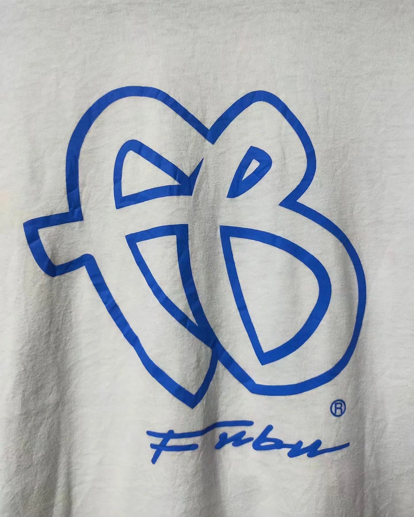 Fxxking Rabbits FR No Smoking Maniche corte in puro cotone di alta qualità per uomo e donna Lo stesso stile Marchio di marea giapponese e coreano