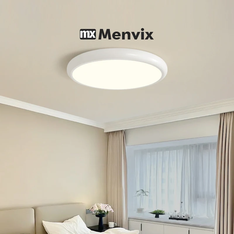 Modern Nordic LED Ceiling Light Home Lighing Kitchen Bedroom Bathroom Surface Ceiling Lamp Room Study Porch Macaron Fixture