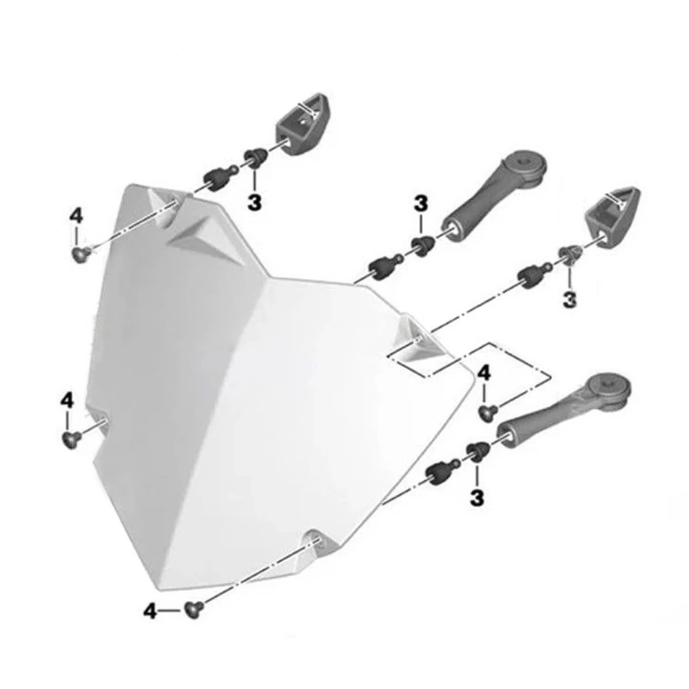 For BMW R1250GS R1200GS R 1250 GS R 1200 GS ADV ENTURE 2013-2022 NEW Headlight Guard Headlight Protector Cover