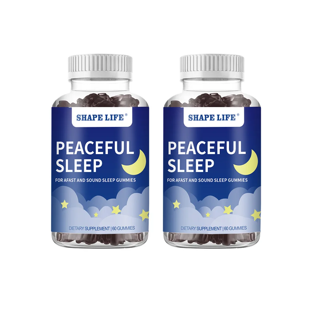 60-600Gummies Melatonin Sleep Gummies Support Deep Sleep Falling Asleep Quickly Good Dream