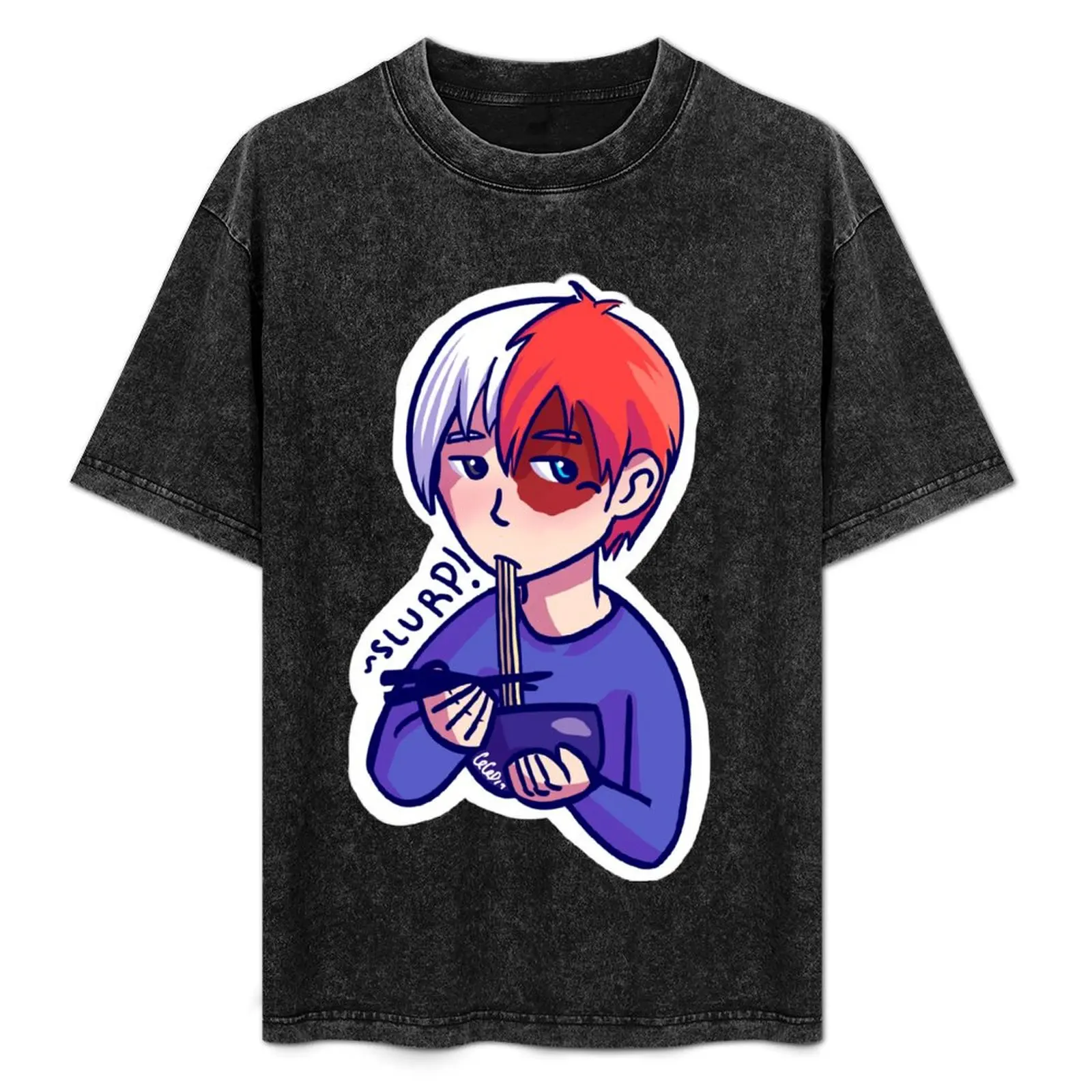 

Slurp! T-Shirt Basic Simple Casual Short Sleeve Tee