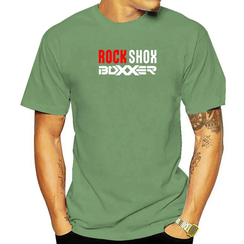 Title: ROCKSHOX BOXXER RACING T-SHIRT ROCKSHOX MTB FORK MENS T-SHIRT