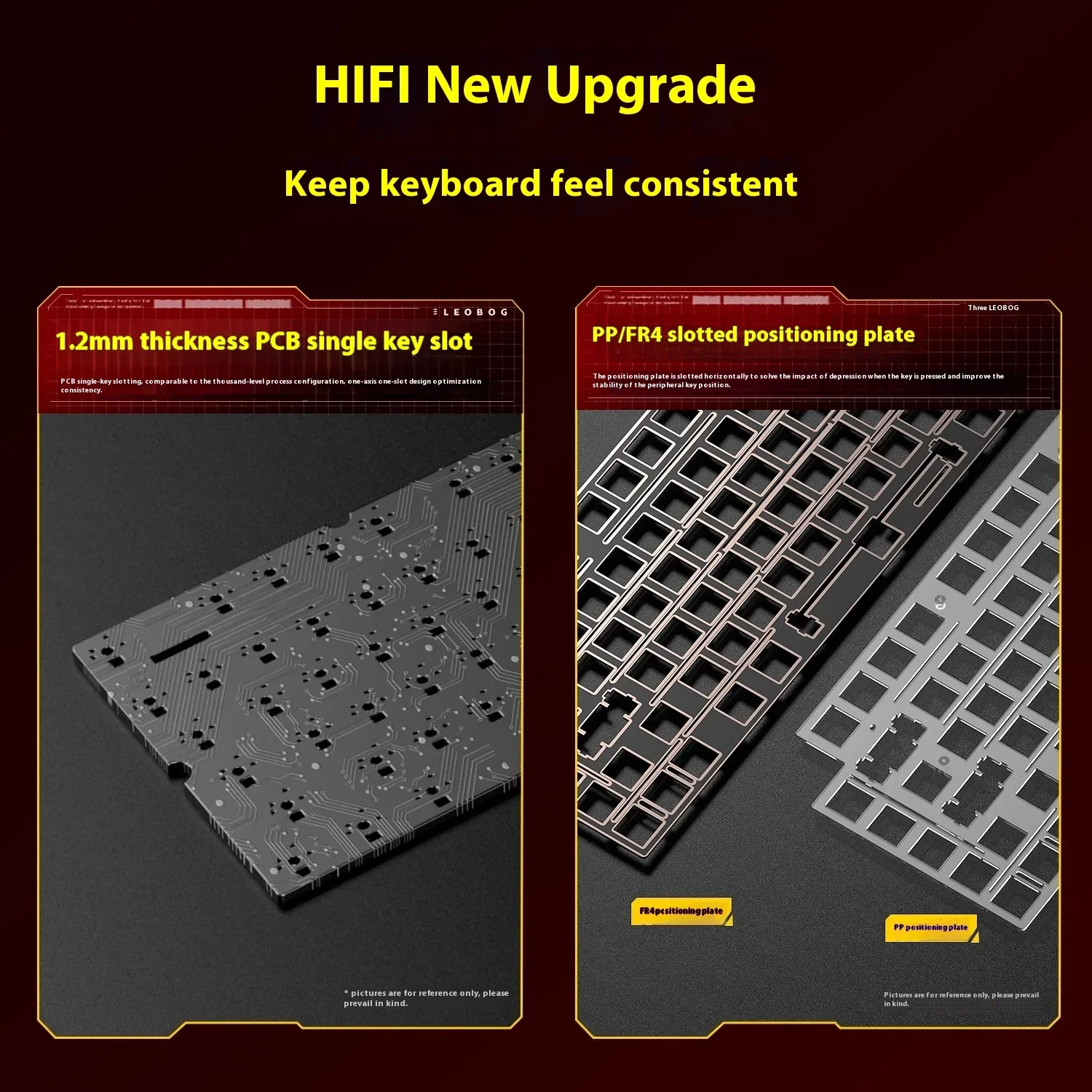 LEOBOG Hi75C Mechanical Keyboard Aluminium Alloy 3Mode/Wired Kit Hot Swap with Knob RGB Gasket Hi75C Keyboard Kit Custom PC Gift