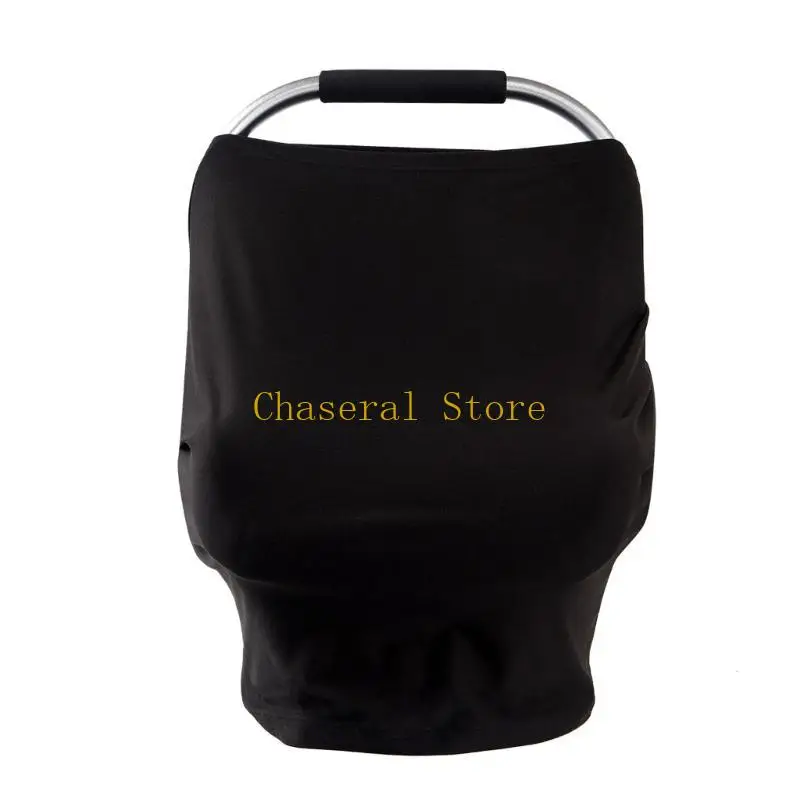 

E7CE Baby Breastfeeding Towel Nursing Cover Carseat Canopy Lightweight & Breathable Designing for Mom Feeding Essential