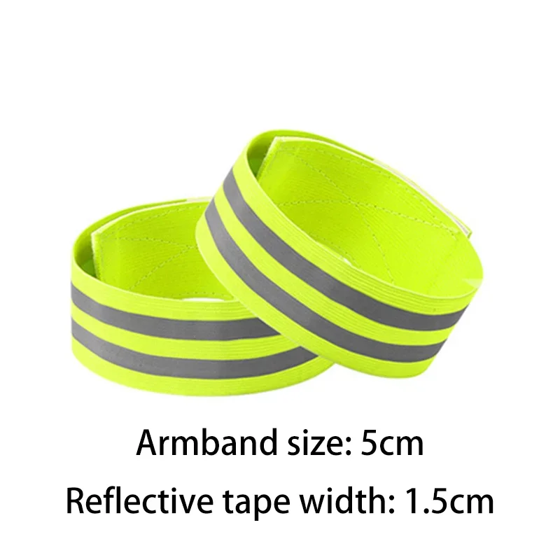 

Reflective Bands For Wrist Arm Ankle Leg High Visibility Reflect Straps For Night Walking Cycling Running Safety Reflector Tape