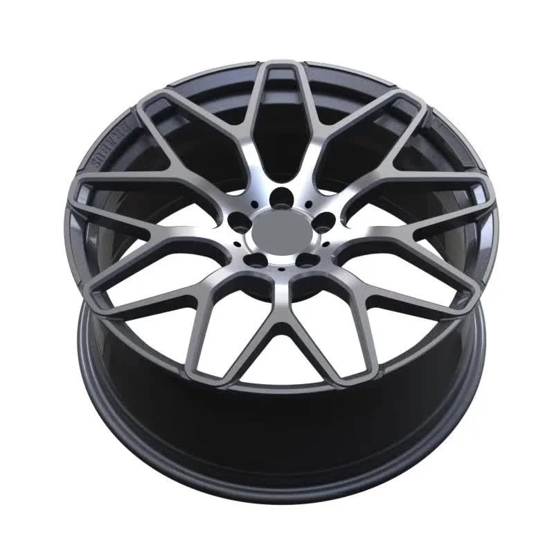 

Customized 18-22 Inch Gray Forged Wheels Suitable for Various Passenger Car Wheel Designs with Multiple Stripes