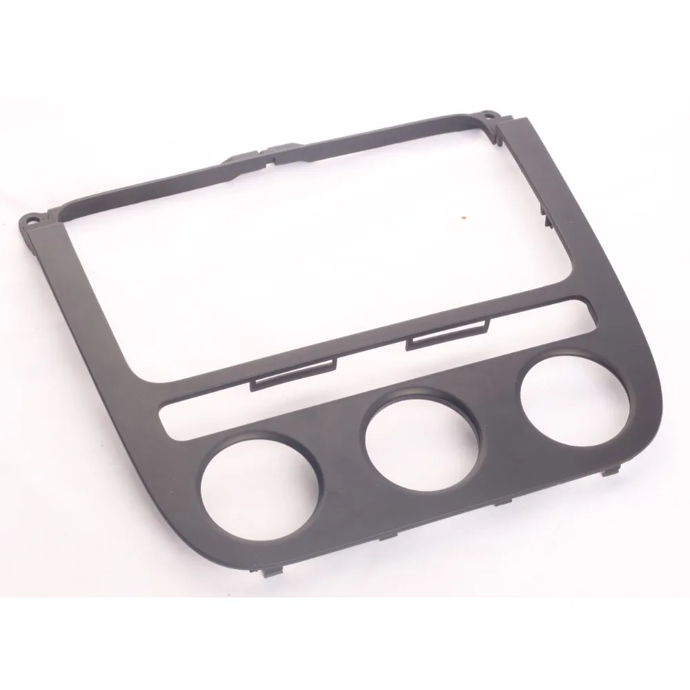 Automatic CD Frame Climate Control Switch Panel Trim Black Radio Trim for VW Je.tta 2005 2006 2007 2008 2009 2010 1KD 858 069