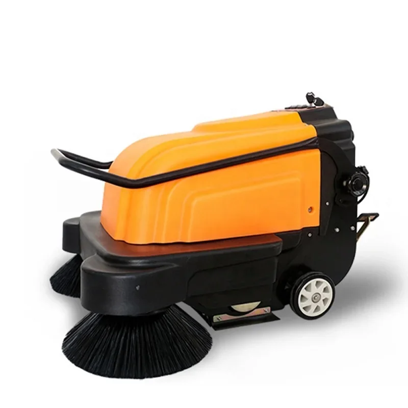 

2024 newest indoor 1000mm sweeping total width manual hand propelled floor sweeper for warehouse factory park supermarket square