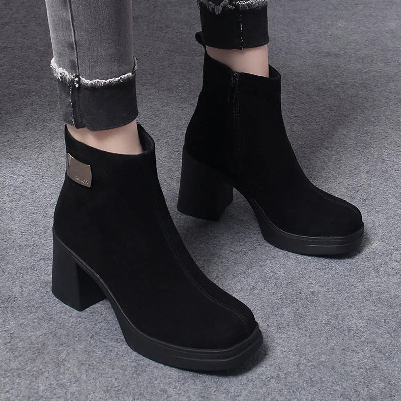 High Heels Snow Ank… - image