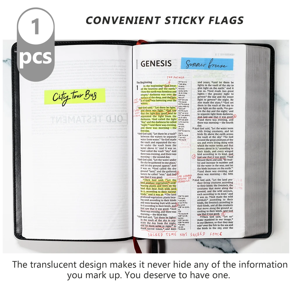 

Notes 2 Books Sticky Tabs Index Markers Compact Portable School Supplies Mini Binder Accessories Self adhesive Bookmarks