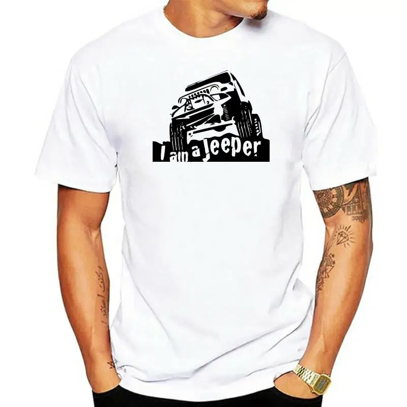 2022 Katoenen Man Kleding Jeeper Shirt Met Korte Mouwen Cj Xj Offroad T Shirts