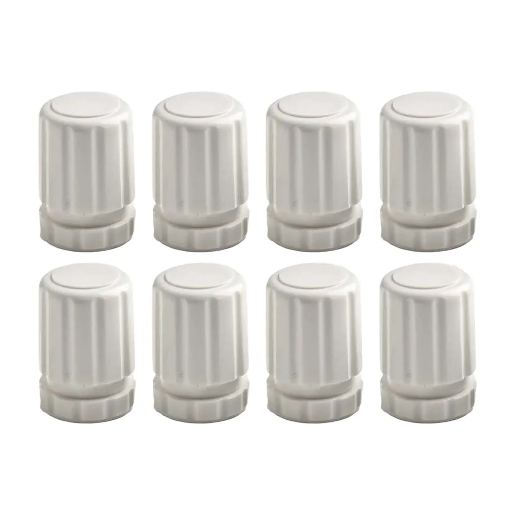 8pcs 20pcs ABS Handwheel for Underfloor Heating Manifold Spring Valve Core M30x1.5 Thread Compatible with Standard Fittings