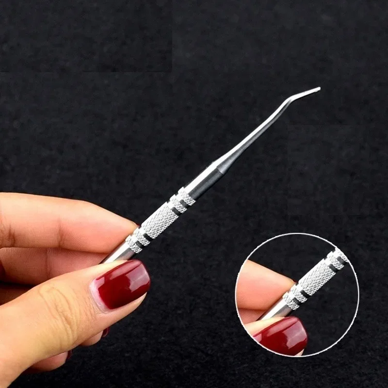 Foot Care Tool Paronychia Pedicure Nail Care Hook Ingrown Double Ended Toe Nail Correction File Manicure Toenails Clean
