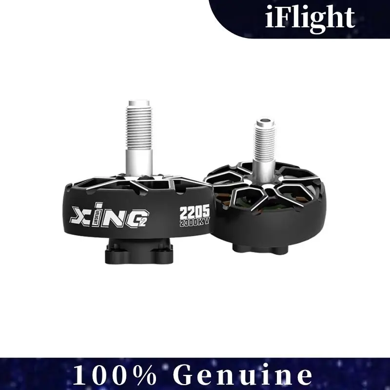 

iFlight XING2 2205 Двигатель 2300KV 2450KV 3200KV Unibell Tech 5 мм Вал для 5-дюймового FPV Freestyle Drone 4-6S RC Build