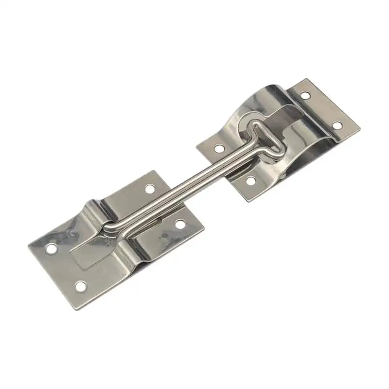 

RV Entry Door Latch RV Entry Door Holder Cargo Trailer Latch 4 Inch Door Keeper Stainless Steel Heavy-Duty Entrance Latch