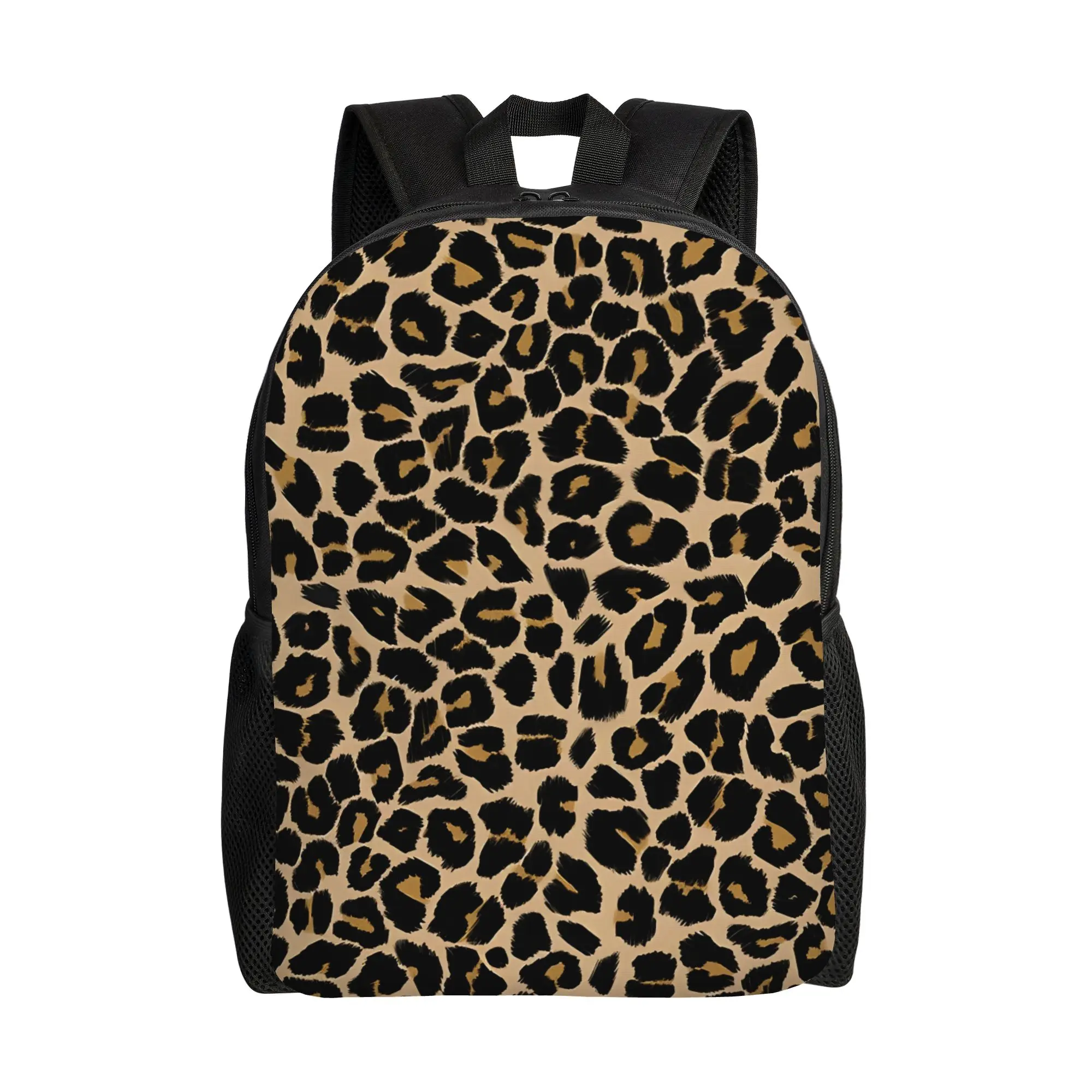 Back to school season Leopard Print Traditional Colours Rucksack Leopard Print Ladies New Backpack