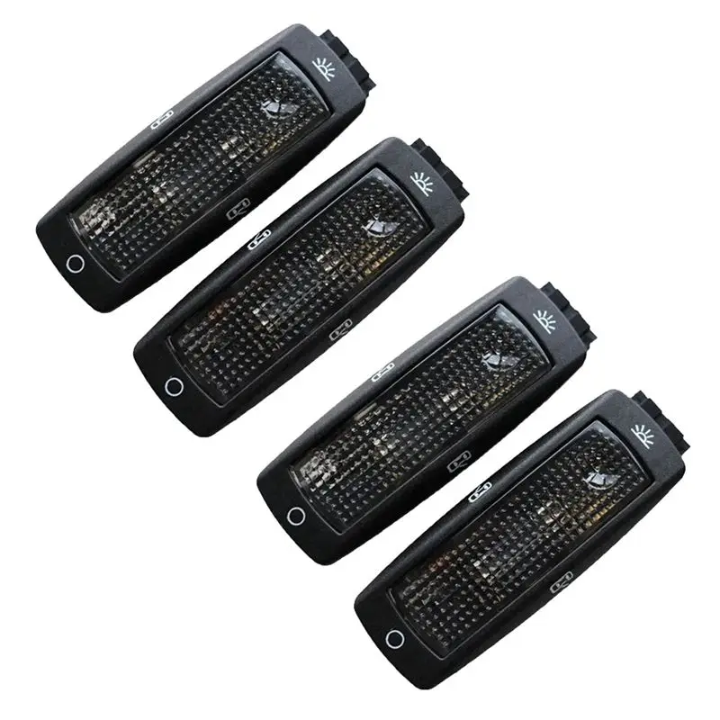 

ABHX-4Pcs Car Rear Roof Lamp Reading Map Dome Light Ceiling Lamp 3B0947291B For VW Golf Passat 1998-2005 Beetle Bora Superb