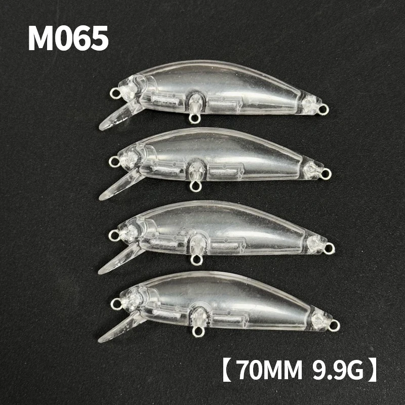 

50Pcs Unpainted Minnow Bait 70mm 9.9g Slow Sinking Fishing Lures Japan Wobbler Artificial Bait for Freshwater Trout Bass Tackle