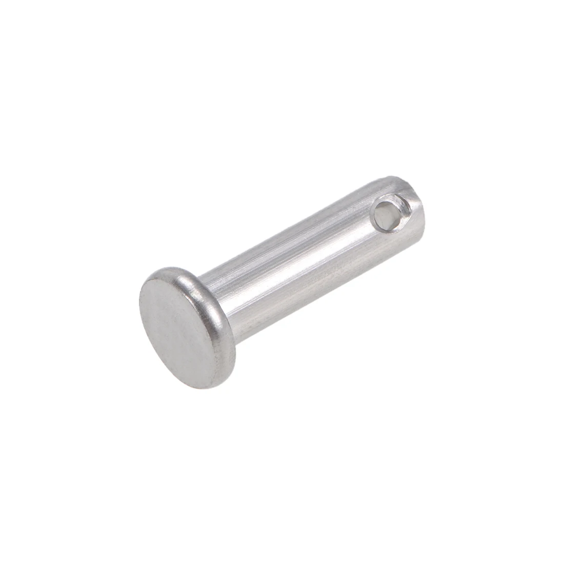 uxcell 1pcs Single Hole Clevis Pins 6mm 8mm 10mm Flat Head 304 Stainless Steel Link Hinge Pin L 20/25/30/35/40/50/60/70mm