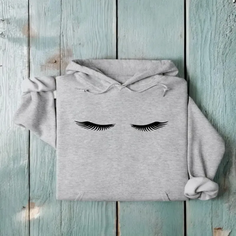 Winter Autumn Women Oversize Plus Size Female Sweatshirt Clothes Gifts Long Sleeve Round Neck Street Style Pure Cotton Fabric