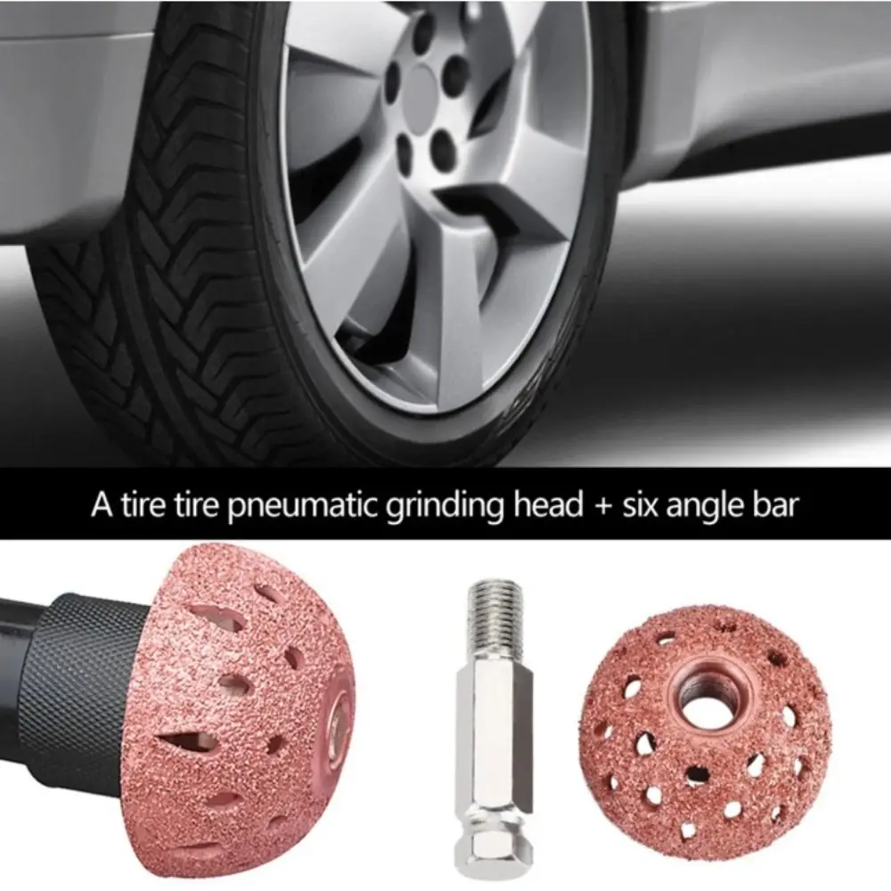 

Carbide Rasp Tire Repair Tool Coarse Grit High-Speed Grinding Head Tungsten Alloy Low-Speed Bowl Type Tire Tool Professional Use