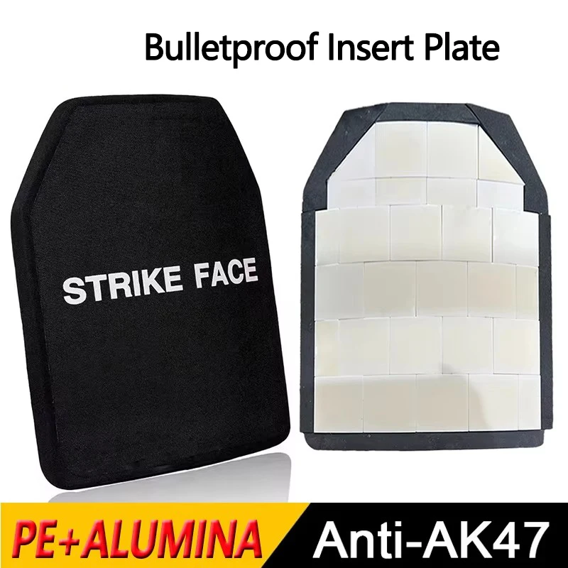 

Ultra-Light 2.15kg Tactical Plate 25x30cm - Alumina Ceramic & UHMWPE Composite Body Armor NIJ Level III