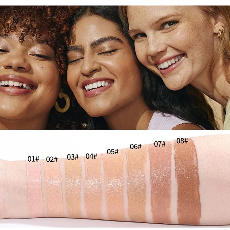 Moist Lightweight Concealer Cream Liquid Cover Acne Marks Spots Modify Skin Tone Face Concealing Foundation Makeup Cosmetics