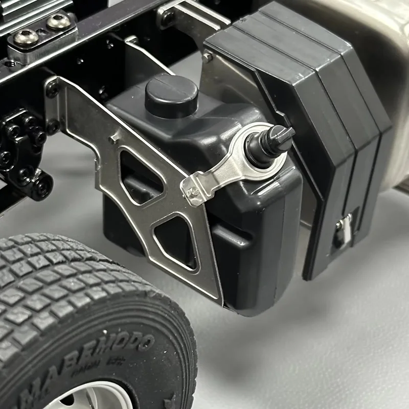 RC Truck 1/14 Urear Tank Model Tractor Decoratieve Onderdelen Voor Tamiya 1 14 Rc Arocs Actros FH16 Tractor Truck Onderdelen accessoires