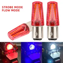 2pcs 1157 led brake light ba15d p21 5w motorcycle Brake light Flashing warning tail lights stoplight 1157 taillight signal lamp