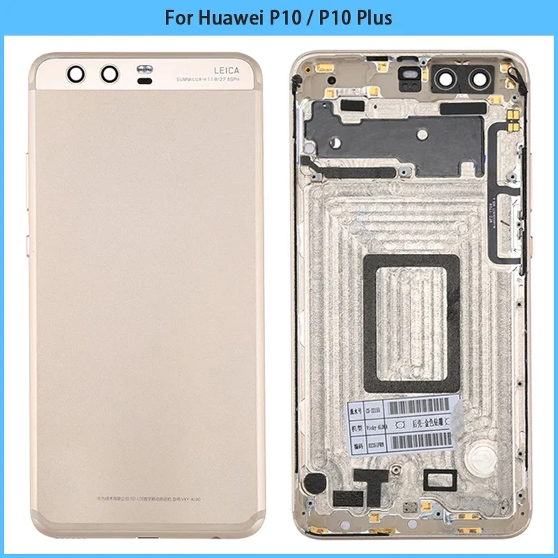 New Rear Housing Case For Huawei P10 Plus Metal  Door  Battery Cover Panel Replacemet