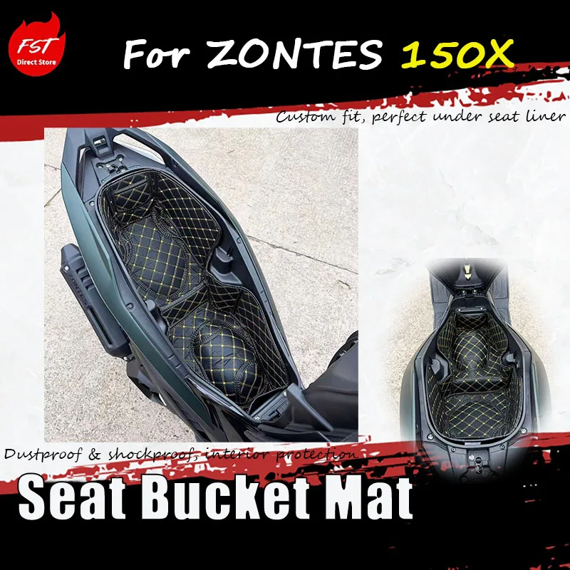 

For the ZONTES 150X, the imitation leather seat bucket pad seat bucket inner lining cushion accessory is provided.