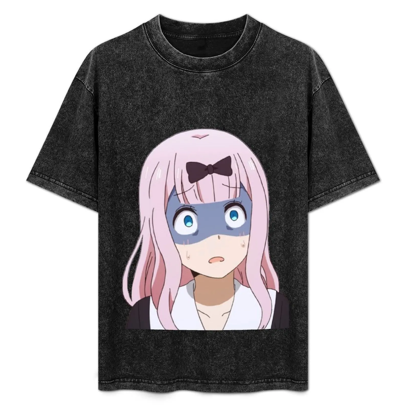 

Chika Shook Design T-Shirt oversizeds summer clothes anime figures Men's t-shirts