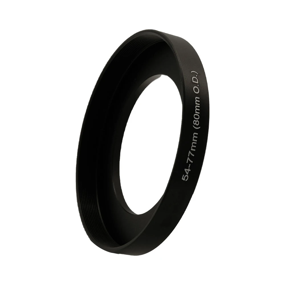 54-77mm / 80mm O.D Matte Box Adapter Filter Adapter Ring Step Up Ring 80mm outer diameter for 80mm Matte Box