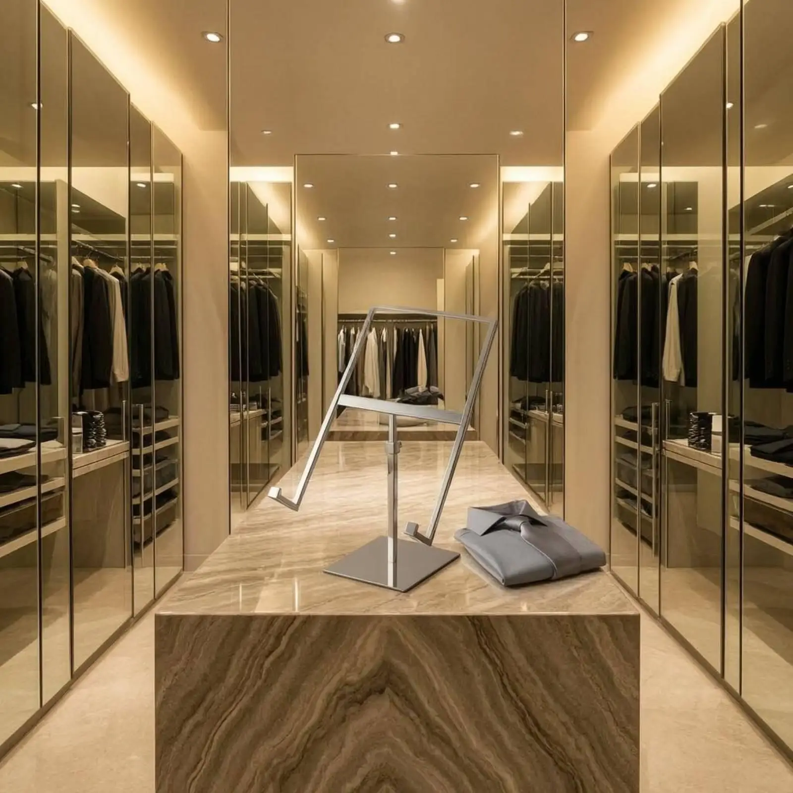 espositore-per-camicie-con-base-quadrata-stand-regolabile-per-camicie-espositore-autoportante-regolabile-per-abbigliamento